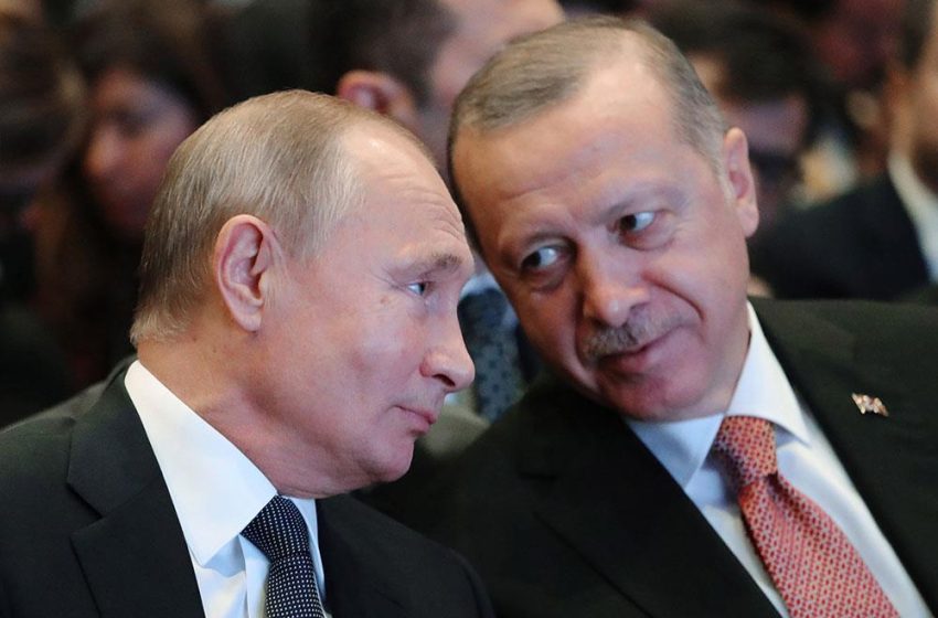  Επίσκεψη Πούτιν στην Τουρκία προανήγγειλε ο Ερντογάν