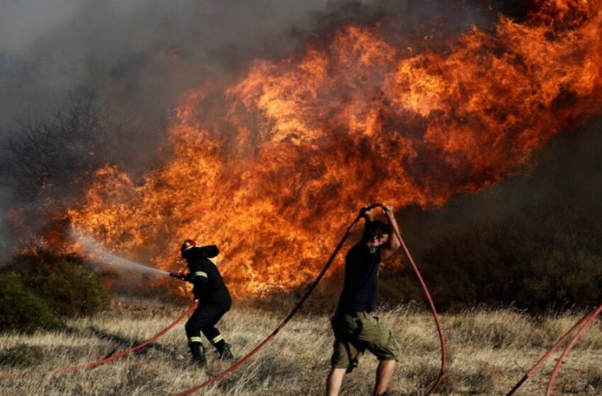  Φωτιά σε Λάρισα, Εύβοια, Νάξο: 14 περιοχές σε πολύ υψηλό κίνδυνο την Κυριακή