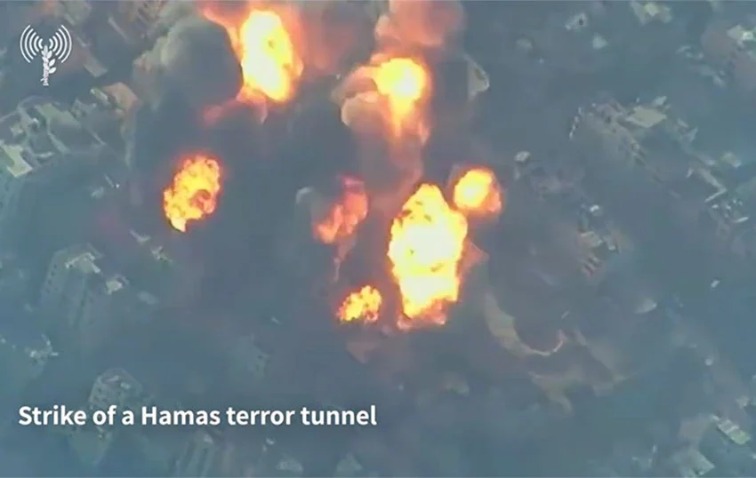  Ισραήλ: Η στιγμή της επίθεσης σε επιχειρησιακό αρχηγείο της Χαμάς