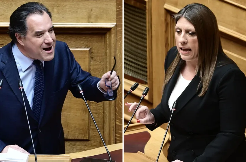  Βουλή: Σφοδρή αντιπαράθεση Γεωργιάδη – Κωνσταντοπούλου για bullying και Τέμπη