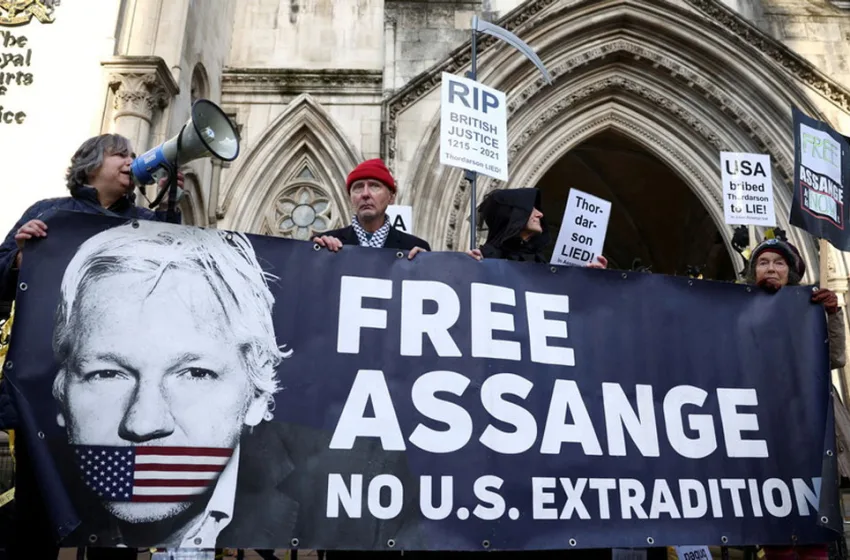  Βρετανία: Ο  Ασάνζ δίνει μάχη μέχρι τελευταία στιγμή για να αποφύγει την απέλαση στις ΗΠΑ