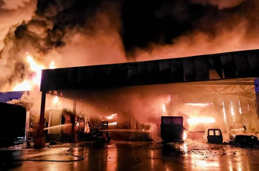  Λαμία/Φωτιά στο εργοστάσιο: Νέα ανακοίνωση από την εταιρεία Γιαννίτσης