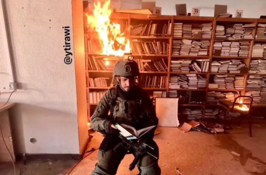  Γάζα: Έρευνα για ισραηλινούς στρατιώτες που καίνε βιβλία, μεταξύ αυτών το Κοράνι (vid)