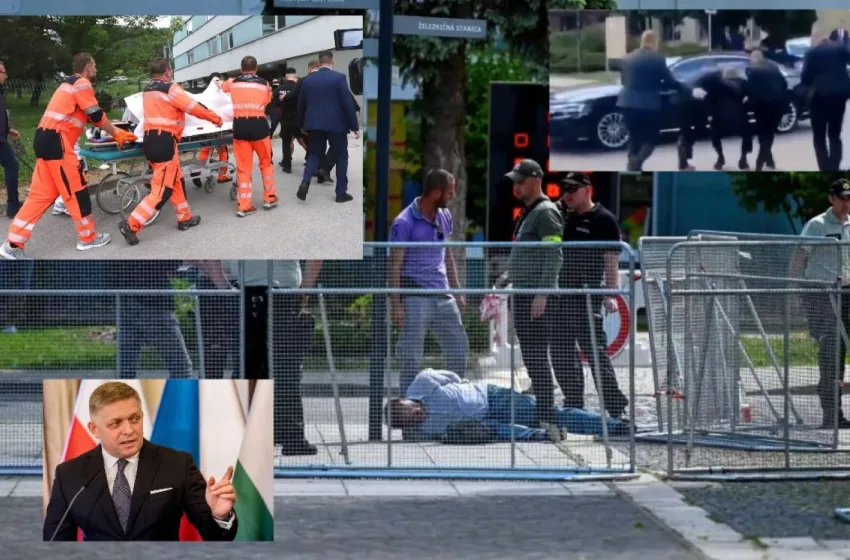  Σε κρίσιμη κατάσταση ο Σλοβάκος πρωθυπουργός -“Πυροβολήθηκε αρκετές φορές” -Η στιγμή της επίθεσης (vid)