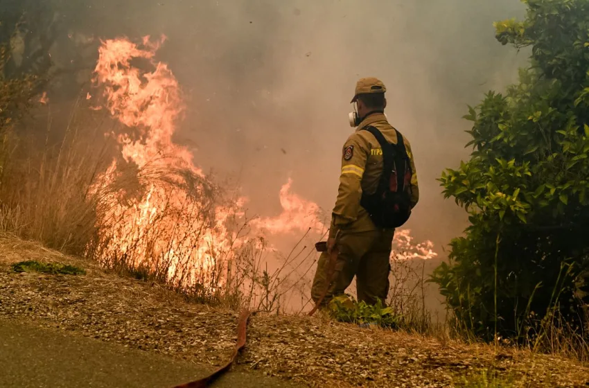  Πολύ υψηλός κίνδυνος πυρκαγιάς την Τετάρτη σε Αττική, Εύβοια, Κρήτη, Βόρειο Αιγαίο
