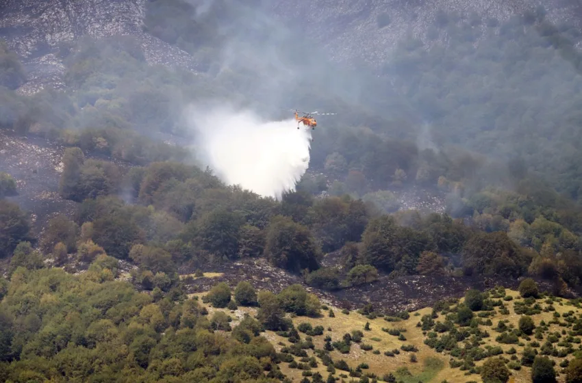  Φωτιά στη Ρόδο: Μεγάλη κινητοποίηση της Πυροσβεστικής- “Ήχησε” το 112