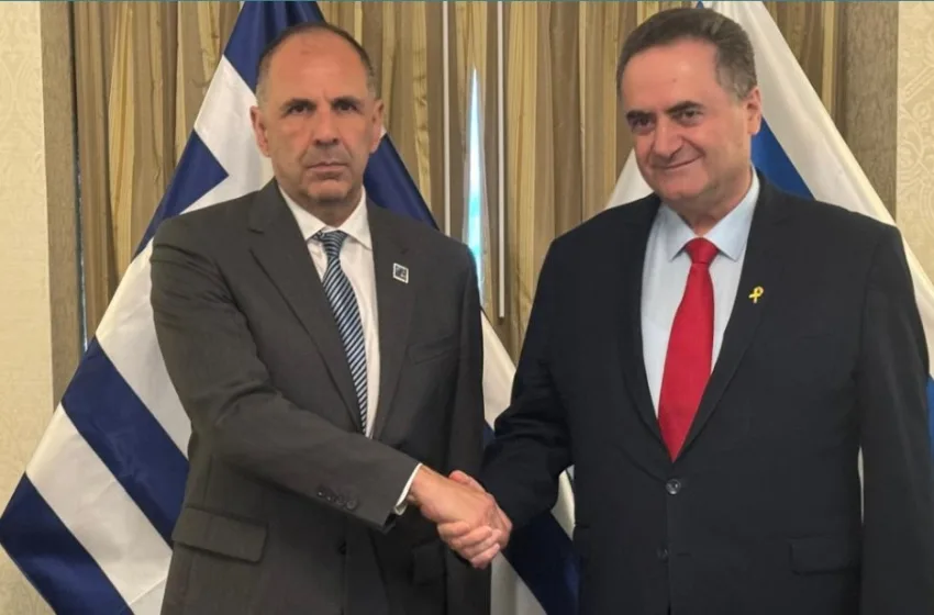  Συνάντηση Γεραπετρίτη με τον Ισραηλινό ΥΠΕΞ στη Σύνοδο του ΝΑΤΟ