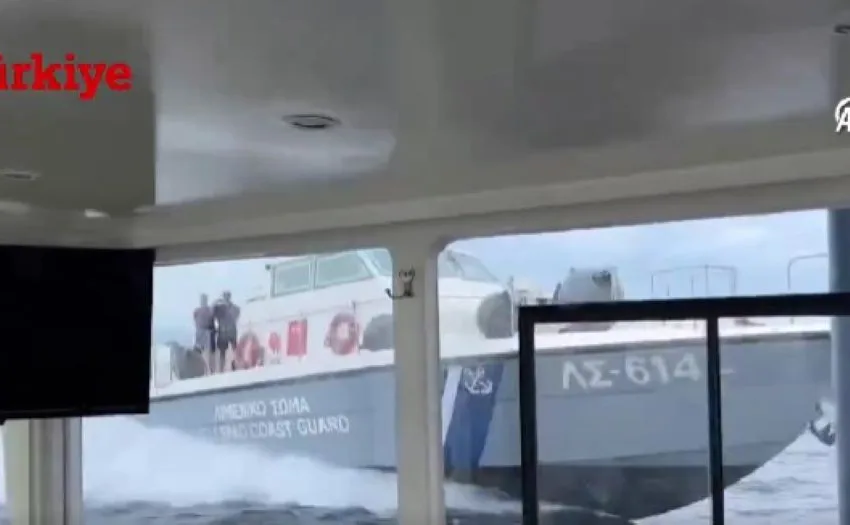  Επεισόδιο στο Αιγαίο: Σκάφος του Λιμενικού συγκρούστηκε με τουρκικό αλιευτικό -Βίντεο ντοκουμέντο