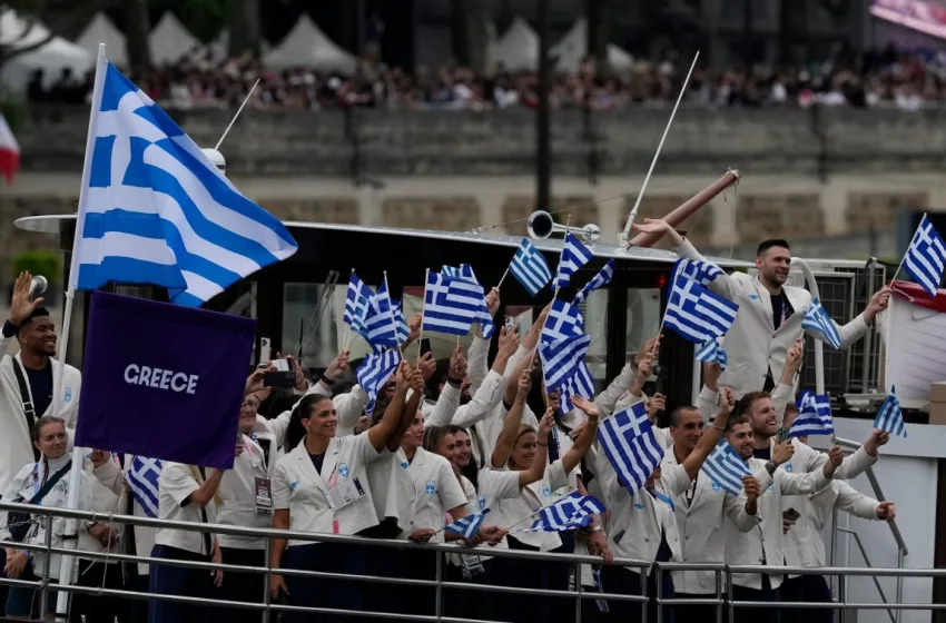  Ολυμπιακοί: Η στιγμή της εισόδου της ελληνικής αποστολής (vid)