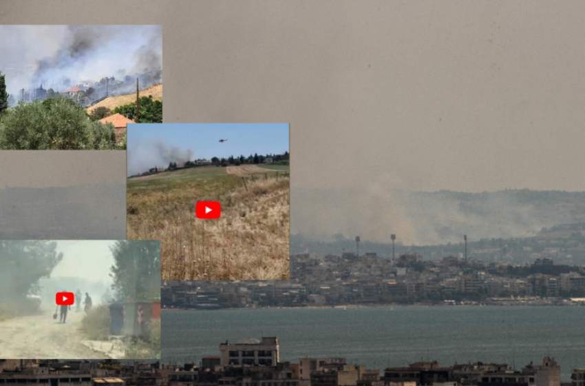  Καίγονται σπίτια στο Τρίλοφο-Διαστάσεις στη φωτιά της Θεσσαλονίκης-Μεγάλη πυρκαγιά στην Τζιά-Εκκένωση οικισμών