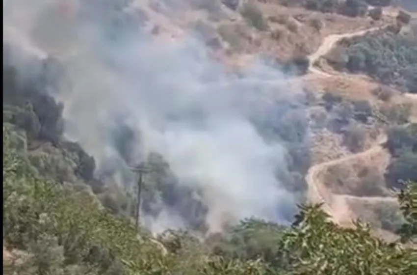  Φωτιά Χανιά:Νέο μήνυμα 112, καίει κοντά σε οικισμούς- Ενισχύονται οι δυνάμεις (vid)