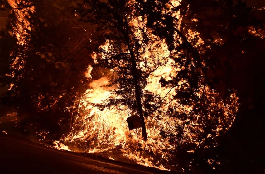  Πολύ υψηλός κίνδυνος πυρκαγιάς το Σάββατο σε Αττική, Πελοπόννησο, Στερεά Ελλάδα