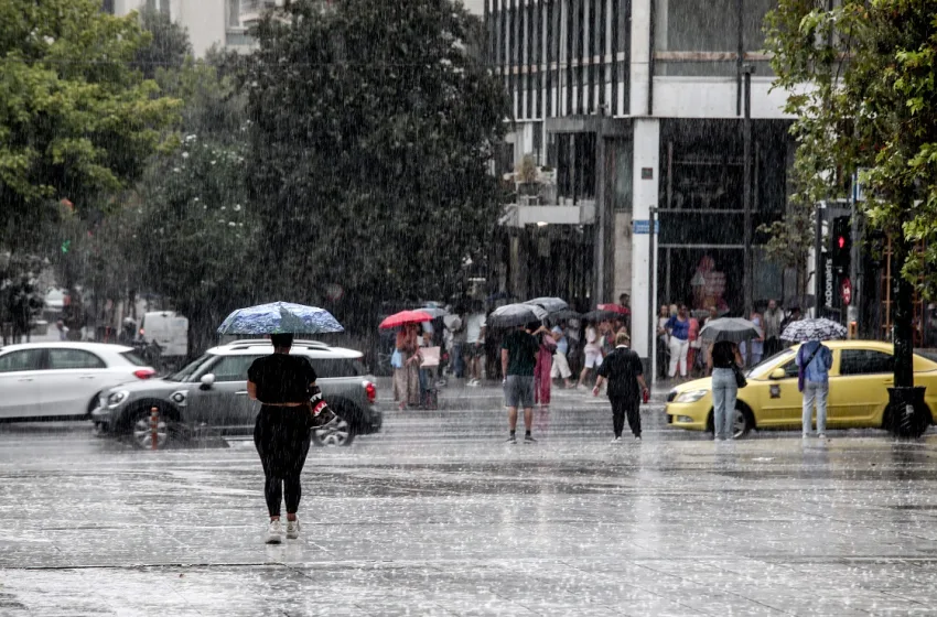  Βροχές, καταιγίδες, κεραυνοί- Ο καιρός σήμερα Κυριακή- Άστατος και την ερχόμενη εβδομάδα