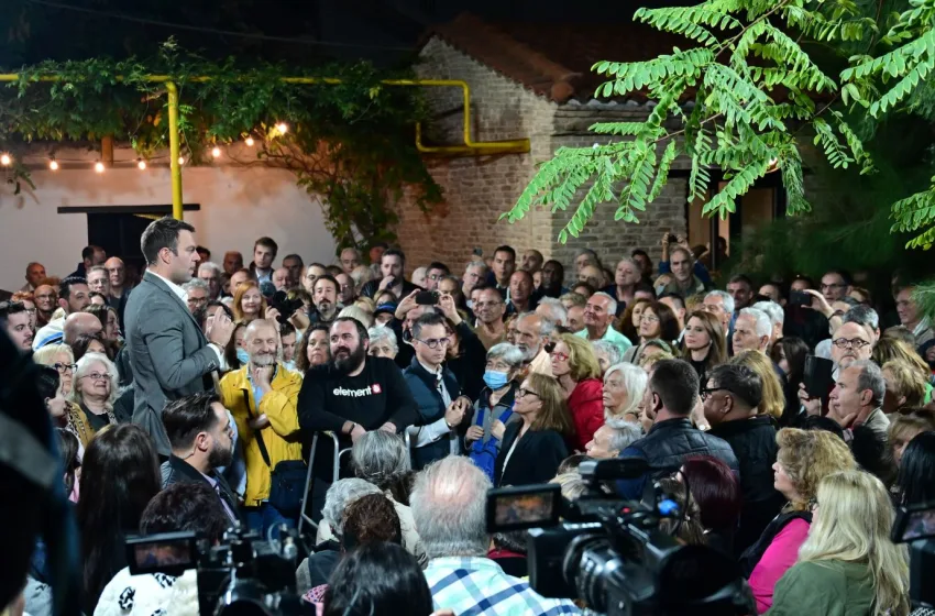 Κασσελάκης: Αν αναβάλλουν το Συνέδριο θα πάρουμε πρωτοβουλίες- Εγκαίνια σε πανηγυρικό κλίμα (εικόνες, vid)