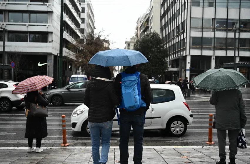  Βροχές, καταιγίδες, χιόνια στα ορεινά… από αύριο- Κλιμάκωση των φαινομένων το Σαββατοκύριακο