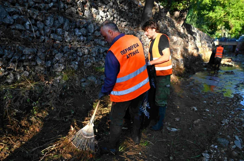  Το ρέμα του Ποδονίφτη στο επίκεντρο σύσκεψης  δήμων και της Περιφέρειας Αττικής