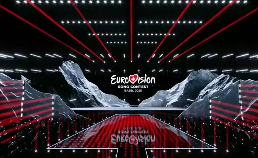  Eurovision 2025:Αποκαλύφθηκε η φουτουριστική σκηνή στη Βασιλεία με LED και Παγόβουνα