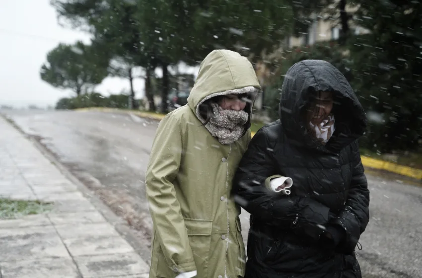 Νέο έκτακτο από την ΕΜΥ- Χιόνια στα ορεινά και ημιορεινά της Αττικής το Σάββατο