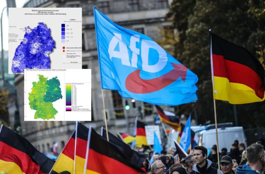 Οι εκλογικοί χάρτες της AfD αποκαλύπτουν τον λόγο της αντισυστημικής… φήμης της