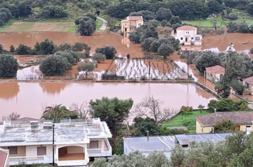 Κεφαλονιά:Πλημμύρες και κατολισθήσεις από την κακοκαιρία – Έκτακτη ανάγκη ζητά ο δήμαρχος στο Αργοστόλι