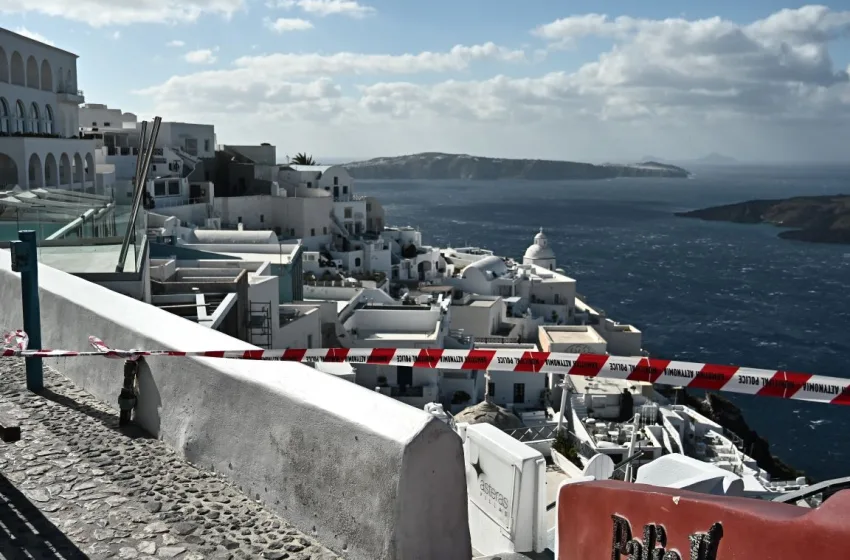 Σεισμός/Πρόβλεψη Τούρκου καθηγητή:”Πείνα, ξηρασία και πόλεμοι αν εκραγεί το ηφαίστειο στη Σαντορίνη”